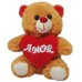 P04-Urso 15cm Coração Amor